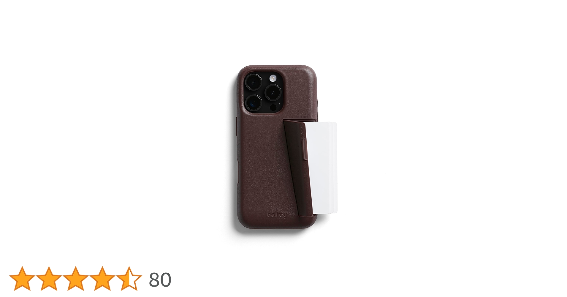 Amazon.co.jp: Bellroy Phone Case – 3 Card iPhone 16 Pro用 レザーの